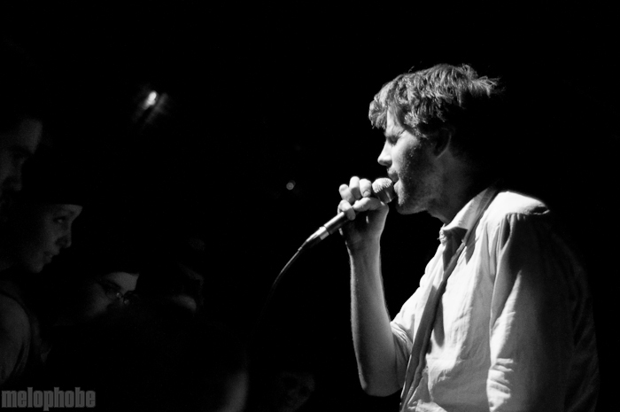 Free Blood at Mercury Lounge, February 18, 2010. Photo by Chris Barth.