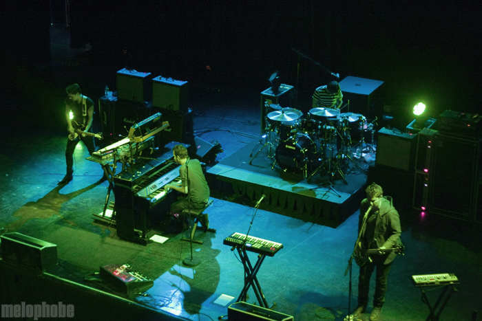 Editors at House of Blues, February 18, 2009. Photo by Beth Freeman Doreian.