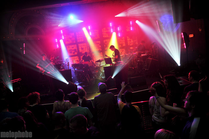 STS9 at Crystal Ballroom, February 18, 2010. Photo by Alice Falzone.