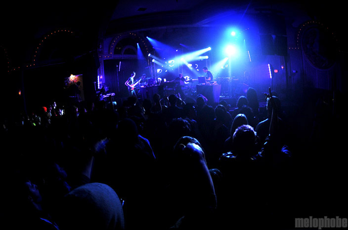 STS9 at Crystal Ballroom, February 18, 2010. Photo by Alice Falzone.