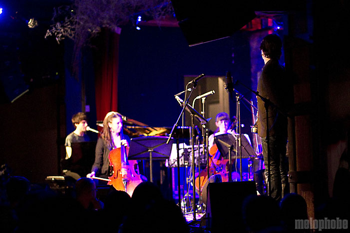 Chris Garneau at City Winery, February 19, 2010. Photo by Jane Qin.