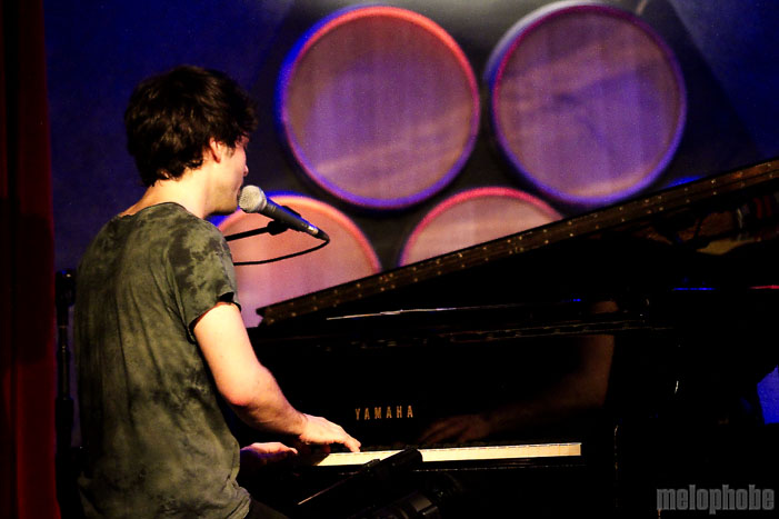 Chris Garneau at City Winery, February 19, 2010. Photo by Jane Qin.