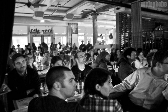 Chris Garneau at City Winery, February 19, 2010. Photo by Jane Qin.