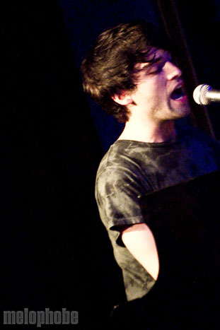 Chris Garneau at City Winery, February 19, 2010. Photo by Jane Qin.