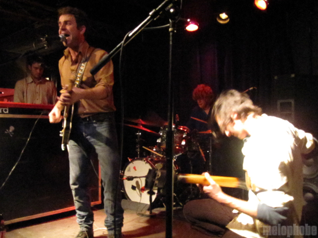 Dawes at Great Scott, February 19, 2010. Photo by Julie Stoller.