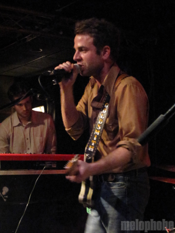 Dawes at Great Scott, February 19, 2010. Photo by Julie Stoller.