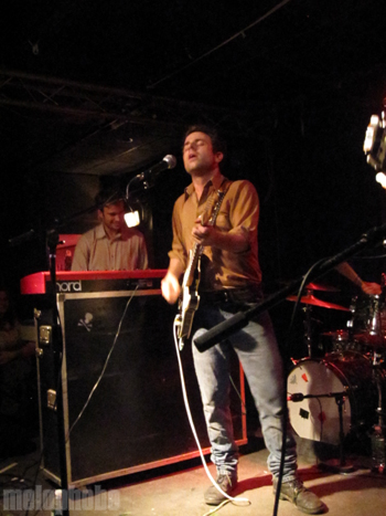 Dawes at Great Scott, February 19, 2010. Photo by Julie Stoller.