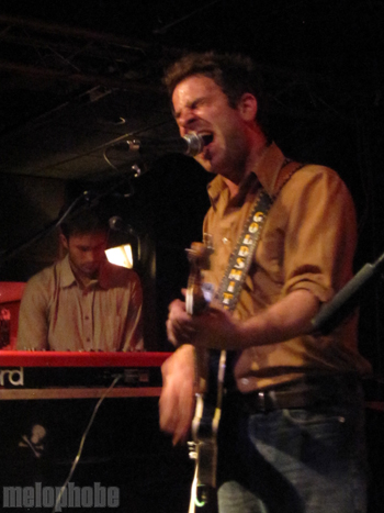 Dawes at Great Scott, February 19, 2010. Photo by Julie Stoller.