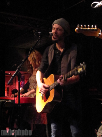 Corey Chisel at Great Scott, February 19, 2010. Photo by Julie Stoller.