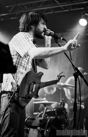Cursive at Neumos, February 20, 2010. Photo by Katie Gregory.