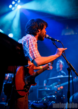 Cursive at Neumos, February 20, 2010. Photo by Katie Gregory.