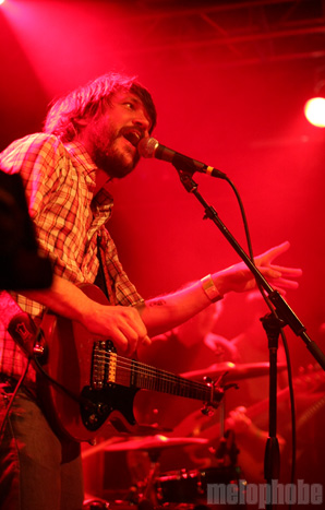 Cursive at Neumos, February 20, 2010. Photo by Katie Gregory.
