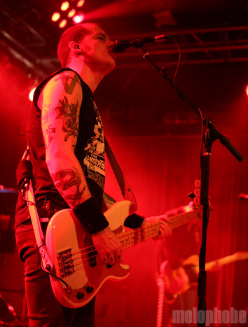 Alkaline Trio at Neumos, February 20, 2010. Photo by Katie Gregory.