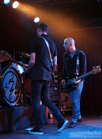 Alkaline Trio at Neumos, February 20, 2010. Photo by Katie Gregory.