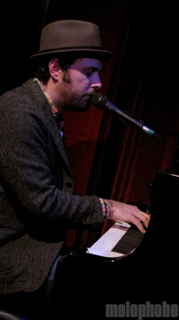 Greg Laswell at Cafe 939, February 23, 2010. Photo by Samantha Bettencourt.
