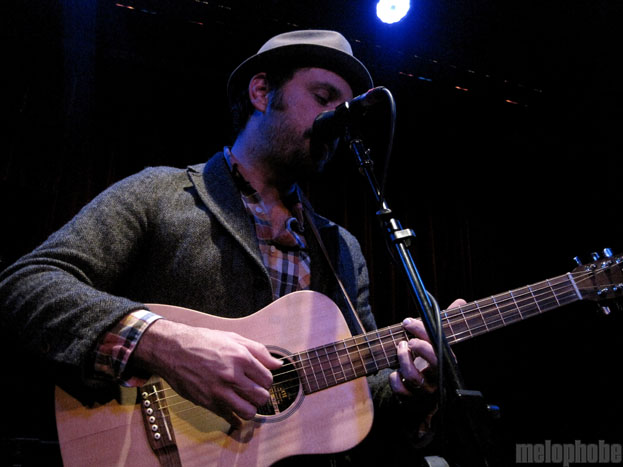 Greg Laswell at Cafe 939, February 23, 2010. Photo by Samantha Bettencourt.