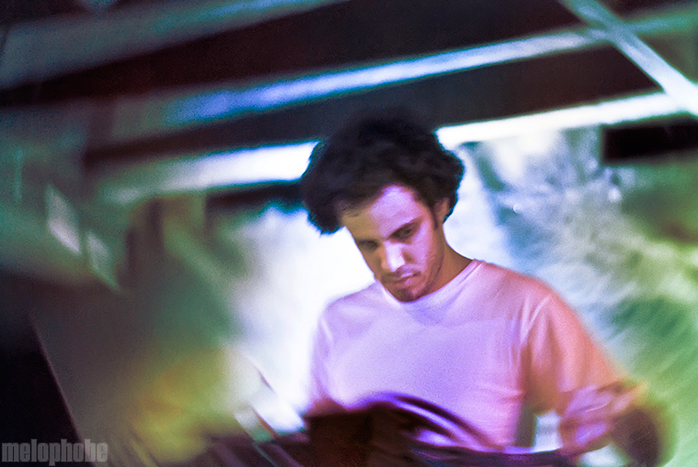 Four Tet at Doug Fir Lounge, February 25, 2010. Photo by Colin McLaughlin.