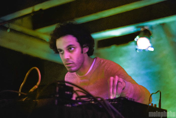 Four Tet at Doug Fir Lounge, February 25, 2010. Photo by Colin McLaughlin.
