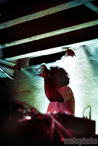 Four Tet at Doug Fir Lounge, February 25, 2010. Photo by Colin McLaughlin.