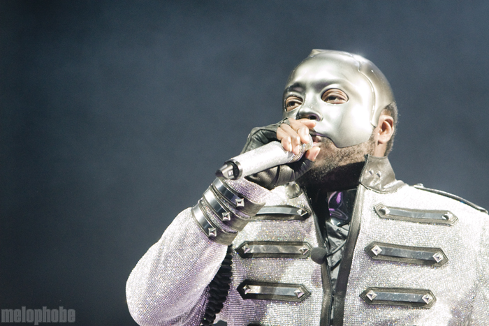 Black Eyed Peas at TD Garden, February 26, 2010. Photo by Ian Doreian.