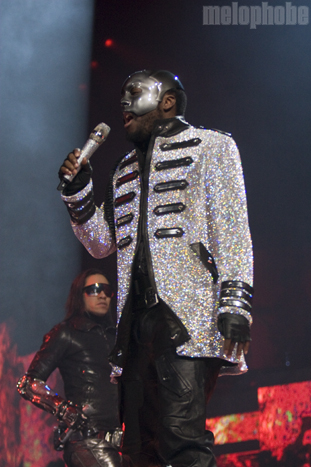 Black Eyed Peas at TD Garden, February 26, 2010. Photo by Ian Doreian.