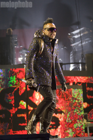 Black Eyed Peas at TD Garden, February 26, 2010. Photo by Ian Doreian.