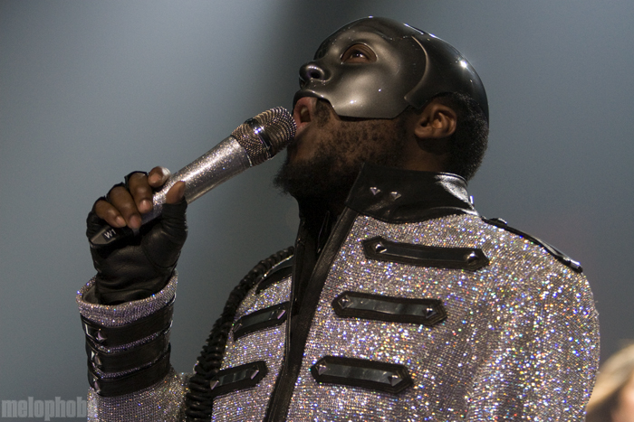 Black Eyed Peas at TD Garden, February 26, 2010. Photo by Ian Doreian.