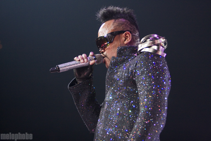 Black Eyed Peas at TD Garden, February 26, 2010. Photo by Ian Doreian.