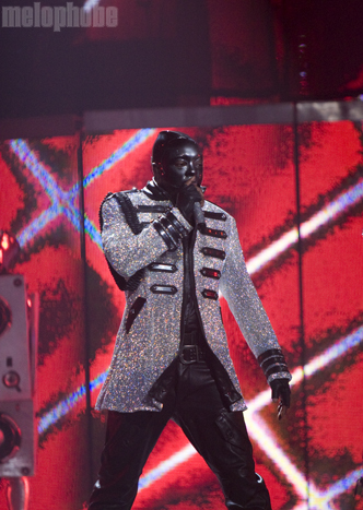 Black Eyed Peas at TD Garden, February 26, 2010. Photo by Ian Doreian.