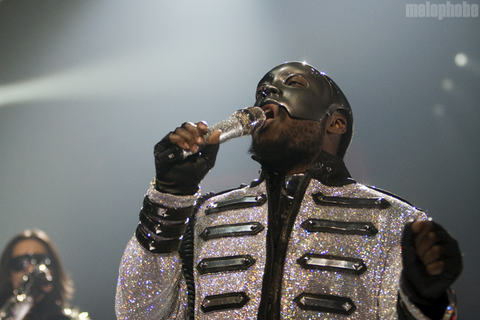 Black Eyed Peas at TD Garden, February 26, 2010. Photo by Ian Doreian.