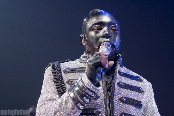 Black Eyed Peas at TD Garden, February 26, 2010. Photo by Ian Doreian.