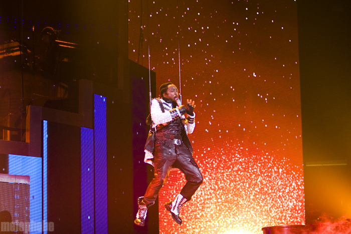 Black Eyed Peas at TD Garden, February 26, 2010. Photo by Ian Doreian.