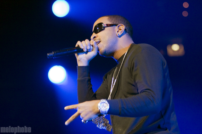 Ludacris at TD Garden, February 26, 2010. Photo by Ian Doreian.