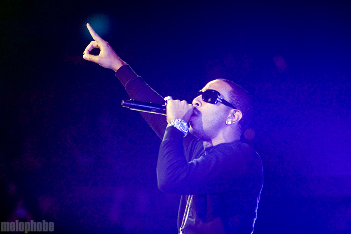 Ludacris at TD Garden, February 26, 2010. Photo by Ian Doreian.
