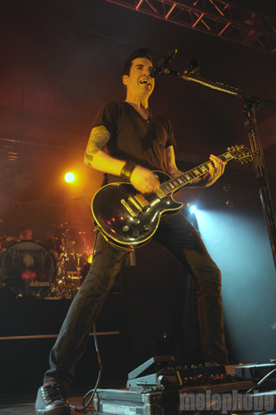 Theory of a Deadman at Showbox, February 27, 2010. Photo by Cathleen Robertson.