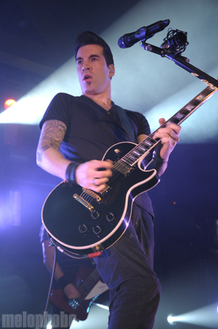 Theory of a Deadman at Showbox, February 27, 2010. Photo by Cathleen Robertson.