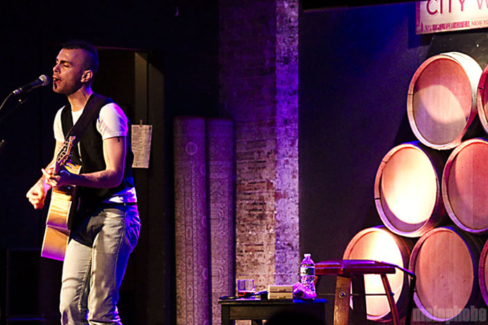 Asaf Avidan at City Winery, March 3, 2010. Photo by Jane Qin.