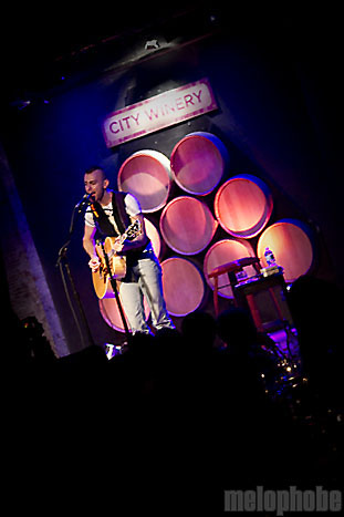 Asaf Avidan at City Winery, March 3, 2010. Photo by Jane Qin.