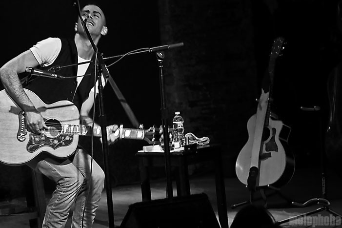 Asaf Avidan at City Winery, March 3, 2010. Photo by Jane Qin.