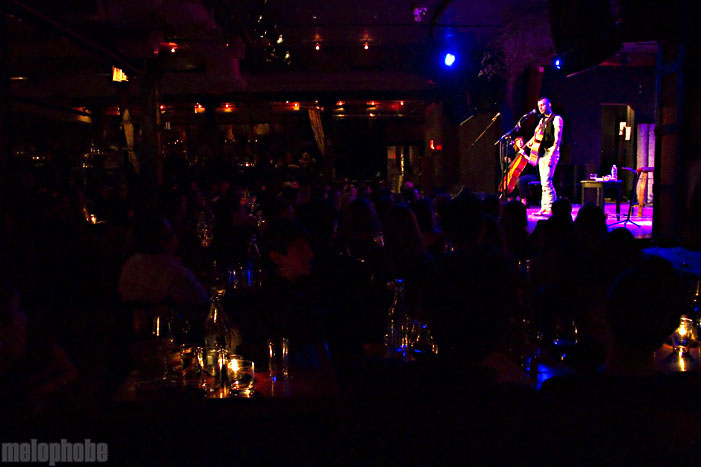 Asaf Avidan at City Winery, March 3, 2010. Photo by Jane Qin.