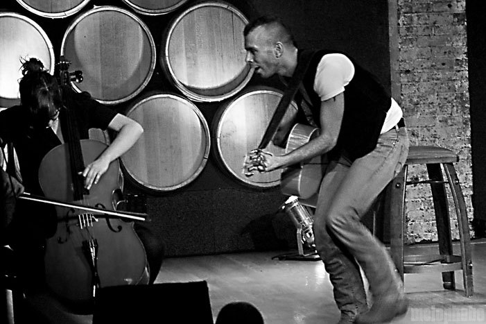 Asaf Avidan at City Winery, March 3, 2010. Photo by Jane Qin.