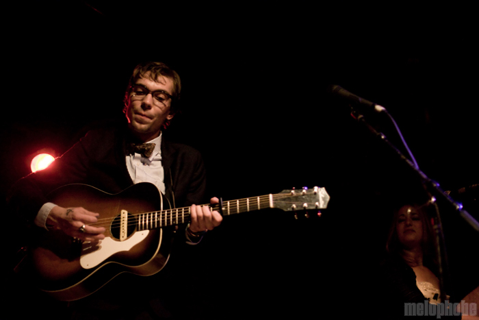 Justin Townes Earle at Great Scott, March 4, 2010. Photo by Steve Benoit.