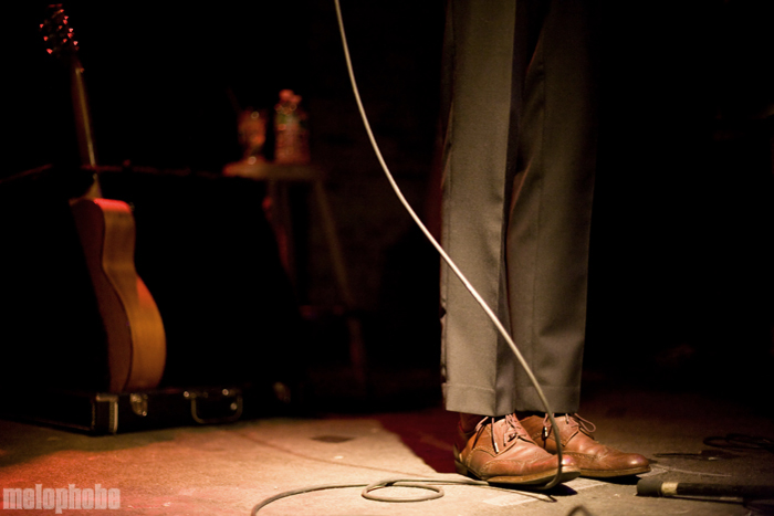 Justin Townes Earle at Great Scott, March 4, 2010. Photo by Steve Benoit.