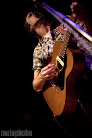 Justin Townes Earle at Great Scott, March 4, 2010. Photo by Steve Benoit.