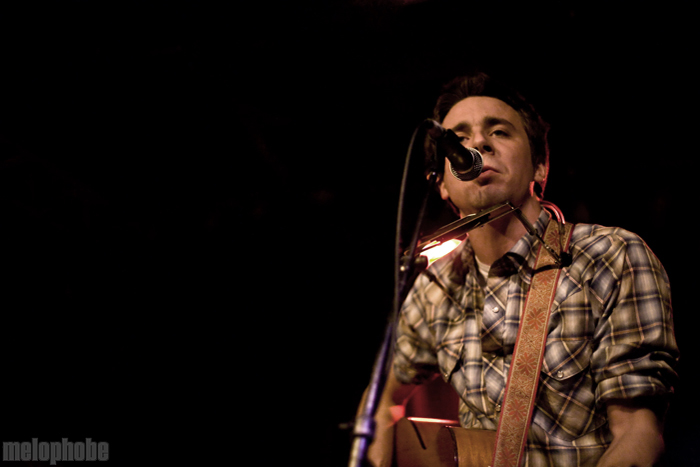 Justin Townes Earle at Great Scott, March 4, 2010. Photo by Steve Benoit.