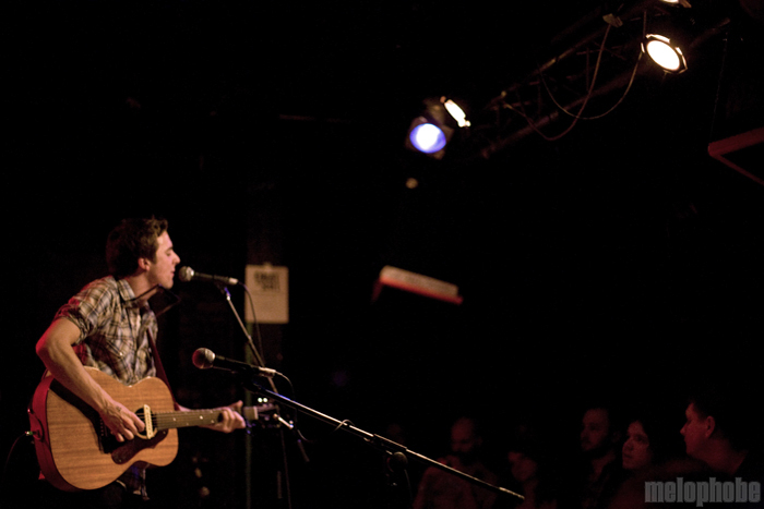 Justin Townes Earle at Great Scott, March 4, 2010. Photo by Steve Benoit.