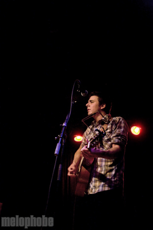 Justin Townes Earle at Great Scott, March 4, 2010. Photo by Steve Benoit.