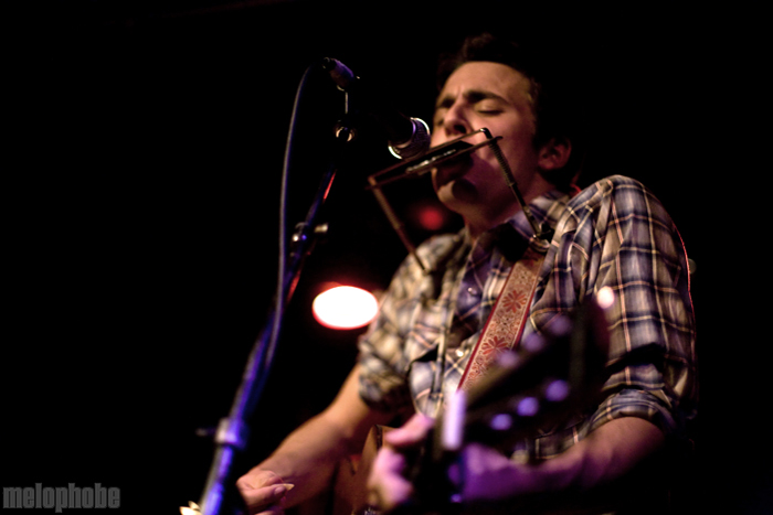 Justin Townes Earle at Great Scott, March 4, 2010. Photo by Steve Benoit.