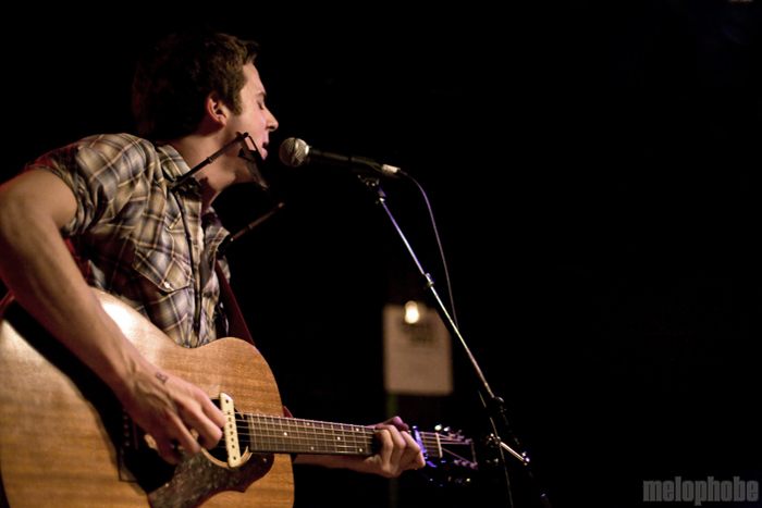 Justin Townes Earle at Great Scott, March 4, 2010. Photo by Steve Benoit.