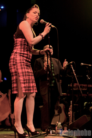 Imelda May at House of Blues, March 6, 2010. Photo by Ian Doreian.